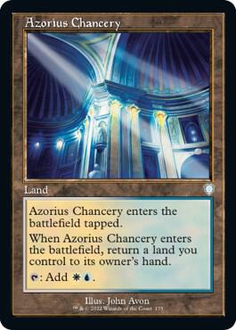 Azorius Chancery (Retro Frame) (175) [The Brothers' War Commander]