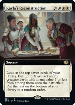 Kayla's Reconstruction (Extended Art) (303) [The Brothers' War] [Extended Art]