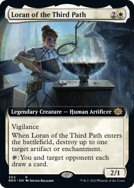 Loran of the Third Path (Extended Art) (304) [The Brothers' War] [Extended Art]