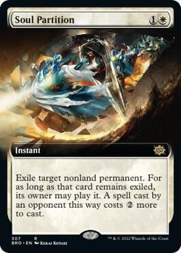 Soul Partition (Extended Art) (307) [The Brothers' War] [Extended Art]