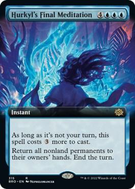 Hurkyl's Final Meditation (Extended Art) (315) [The Brothers' War] [Extended Art]