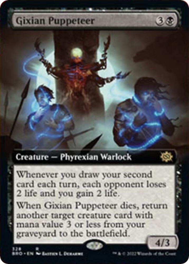 Gixian Puppeteer (Extended Art) (328) [The Brothers' War] [Extended Art]