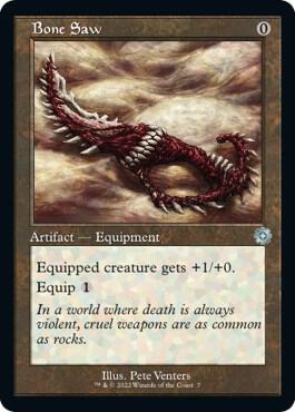 Bone Saw (7) [The Brothers' War Retro Artifacts]