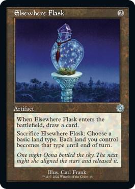 Elsewhere Flask (15) [The Brothers' War Retro Artifacts]