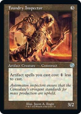 Foundry Inspector (16) [The Brothers' War Retro Artifacts]