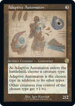 Adaptive Automaton (Schematic) (64) [The Brothers' War Retro Artifacts]