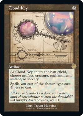 Cloud Key (Schematic) (75) [The Brothers' War Retro Artifacts]
