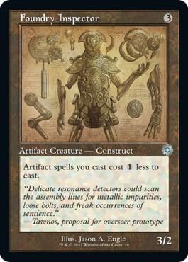 Foundry Inspector (Schematic) (79) [The Brothers' War Retro Artifacts]