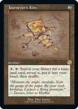 Journeyer's Kite (Schematic) (88) [The Brothers' War Retro Artifacts]