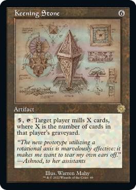 Keening Stone (Schematic) (89) [The Brothers' War Retro Artifacts]