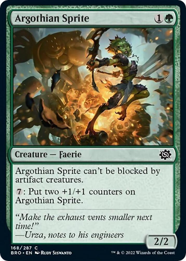 Argothian Sprite (168) [The Brothers' War]