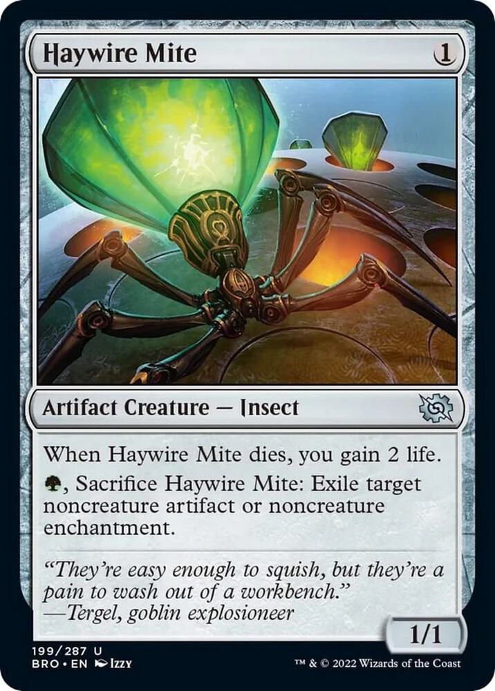 Haywire Mite (199) [The Brothers' War]