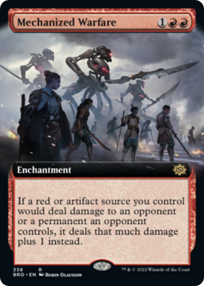 Mechanized Warfare (Extended Art) (338) [The Brothers' War] [Extended Art]