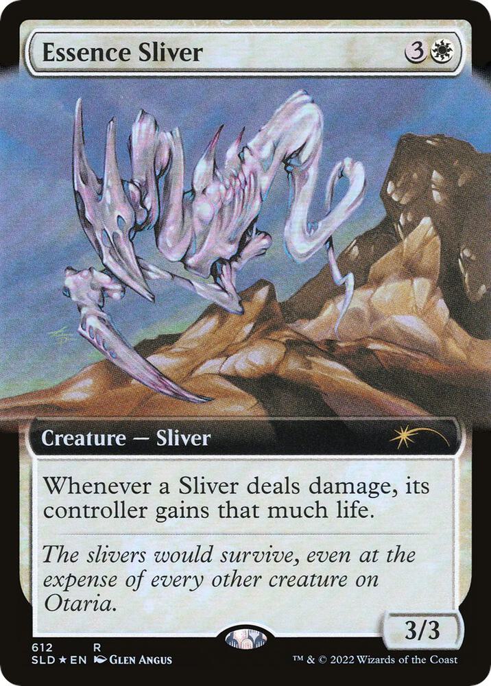 Essence Sliver (Extended Art) (612) [Secret Lair Drop] [Extended Art]