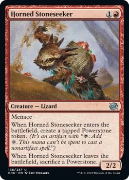 Horned Stoneseeker (138) [The Brothers' War]
