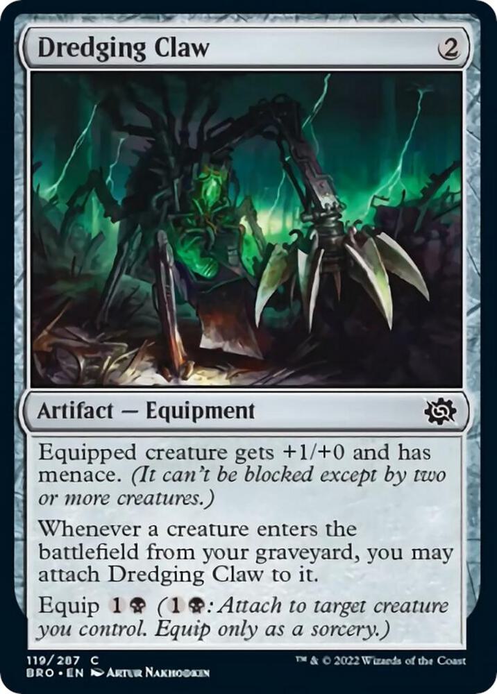Dredging Claw (119) [The Brothers' War]