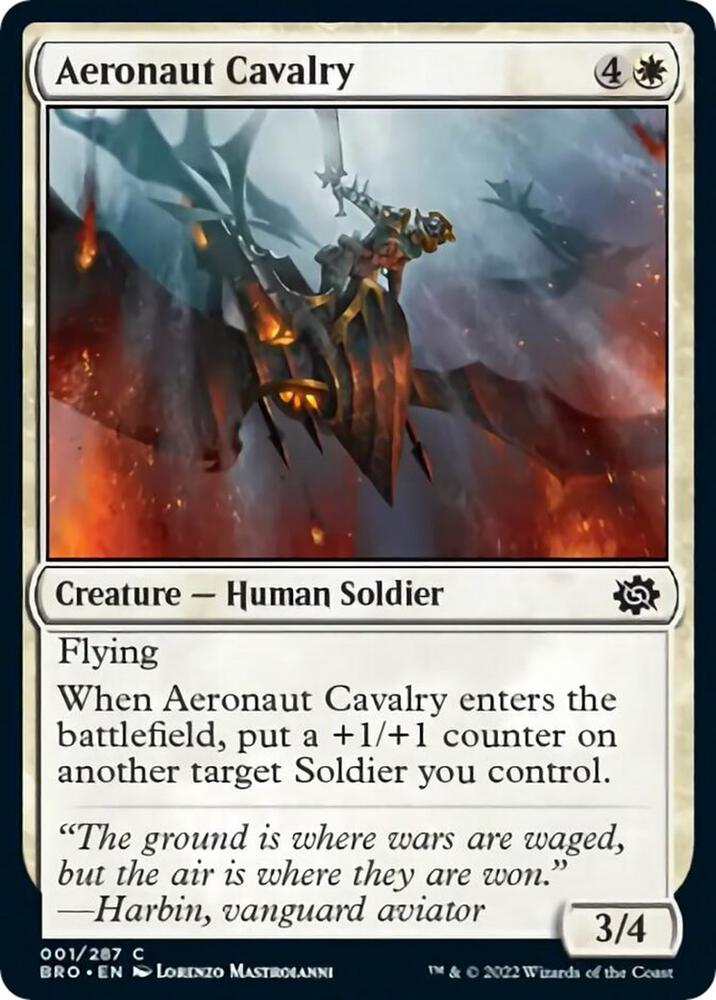 Aeronaut Cavalry (1) [The Brothers' War]