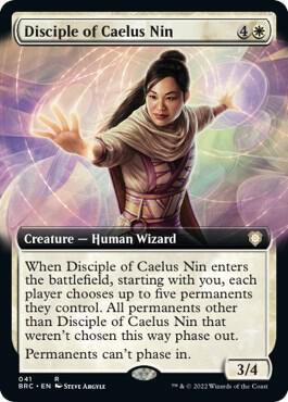 Disciple of Caelus Nin (Extended Art) (41) [The Brothers' War Commander] [Extended Art]