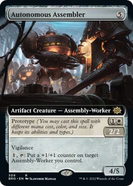 Autonomous Assembler (Extended Art) (309) [The Brothers' War] [Extended Art]
