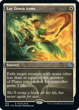 Lay Down Arms (380) [The Brothers' War Promos]