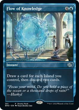 Flow of Knowledge (381) [The Brothers' War Promos]