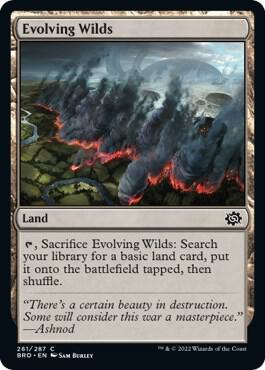 Evolving Wilds (261) [The Brothers' War]