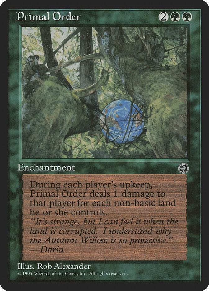 Primal Order (92) [Homelands]