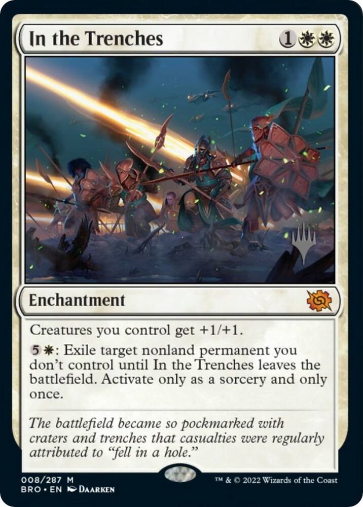 In the Trenches (8) [The Brothers' War Promos]