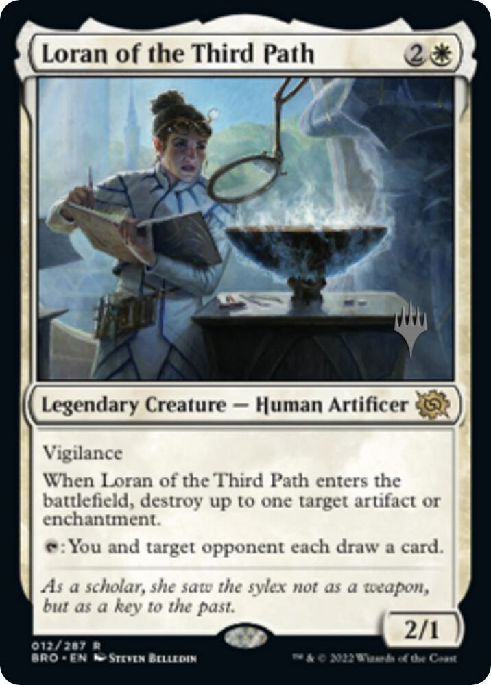 Loran of the Third Path (12) [The Brothers' War Promos]