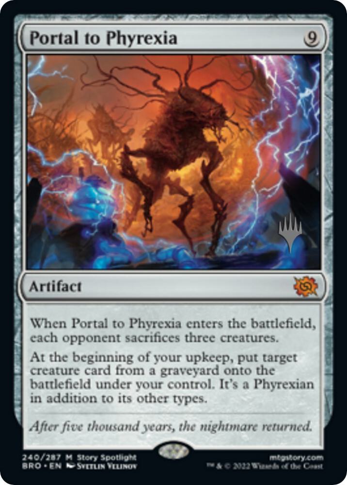 Portal to Phyrexia (240) [The Brothers' War Promos]