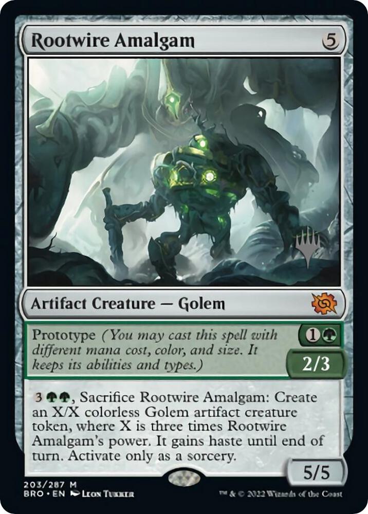 Rootwire Amalgam (203) [The Brothers' War Promos]