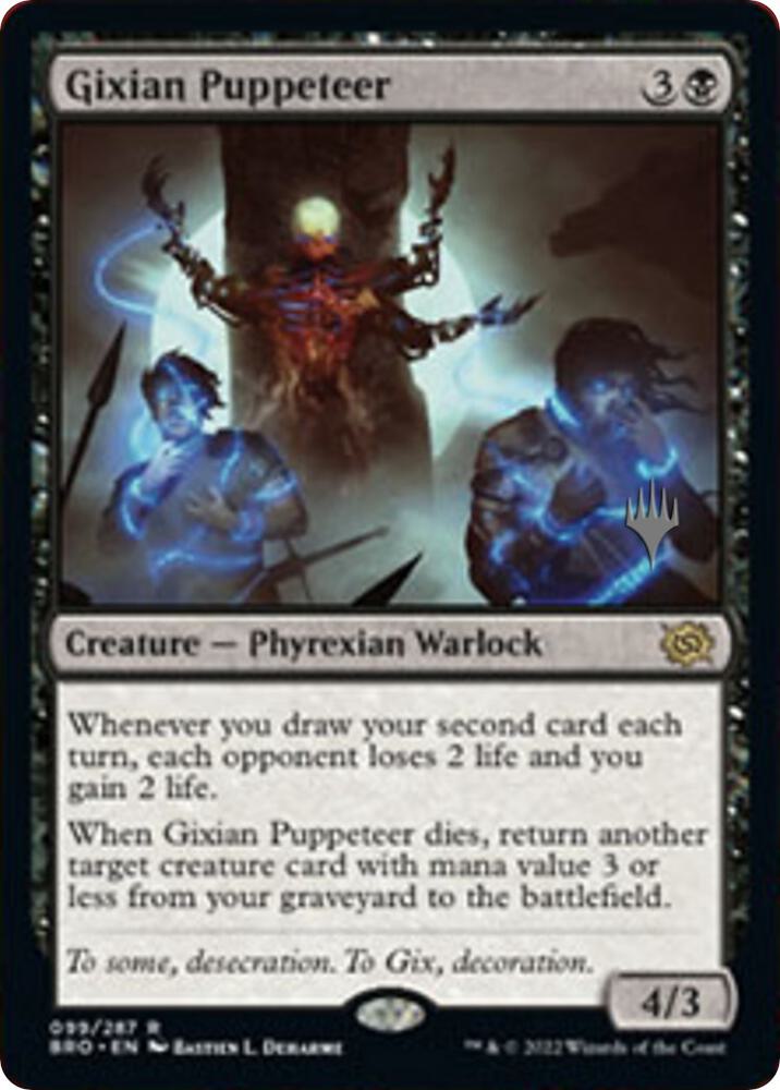 Gixian Puppeteer (99) [The Brothers' War Promos]