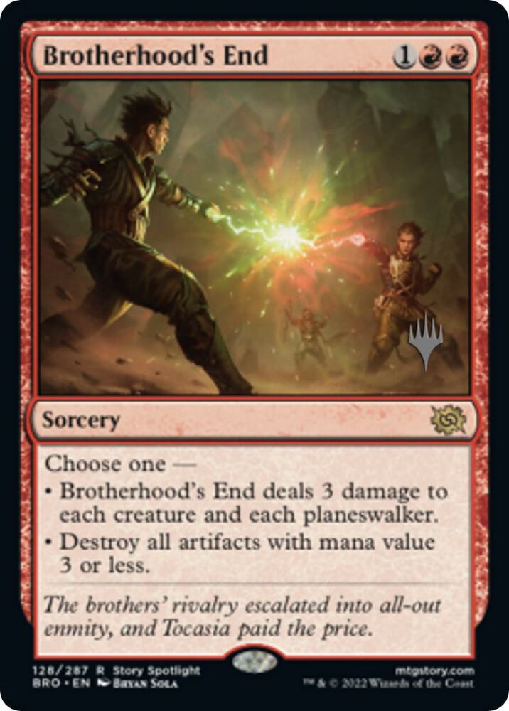 Brotherhood's End (128) [The Brothers' War Promos]