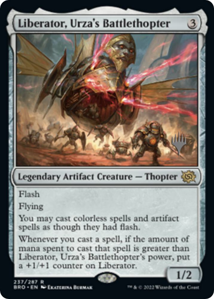 Liberator, Urza's Battlethopter (237) [The Brothers' War Promos]