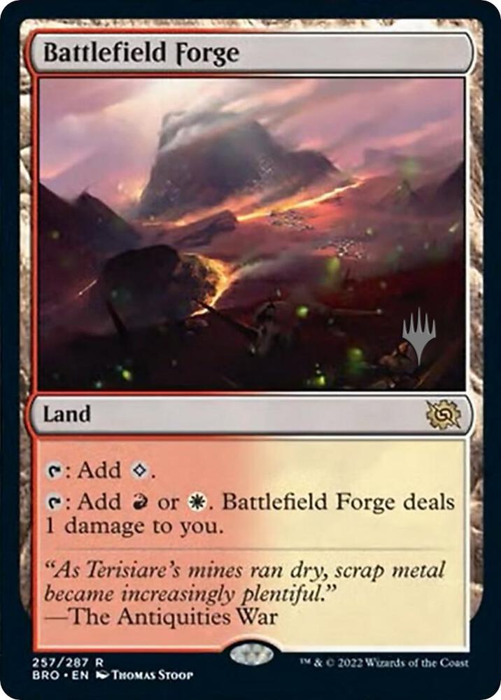Battlefield Forge (257) [The Brothers' War Promos]