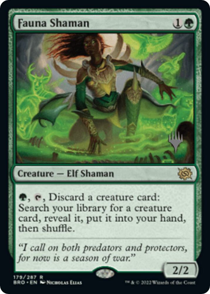 Fauna Shaman (179) [The Brothers' War Promos]
