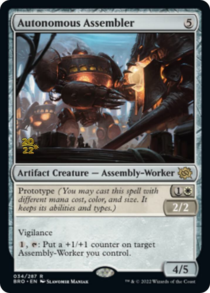 Autonomous Assembler (34) [Prerelease Cards]