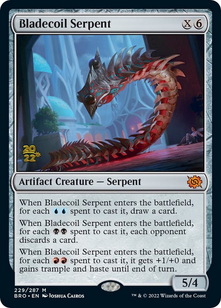 Bladecoil Serpent (229) [Prerelease Cards]