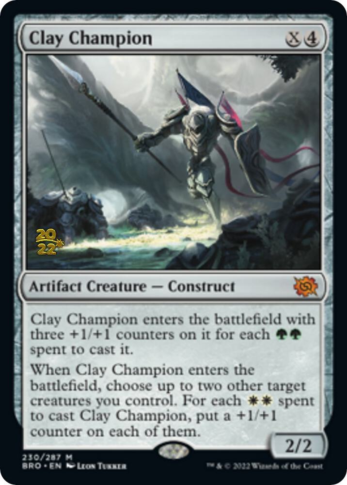 Clay Champion (230) [Prerelease Cards]