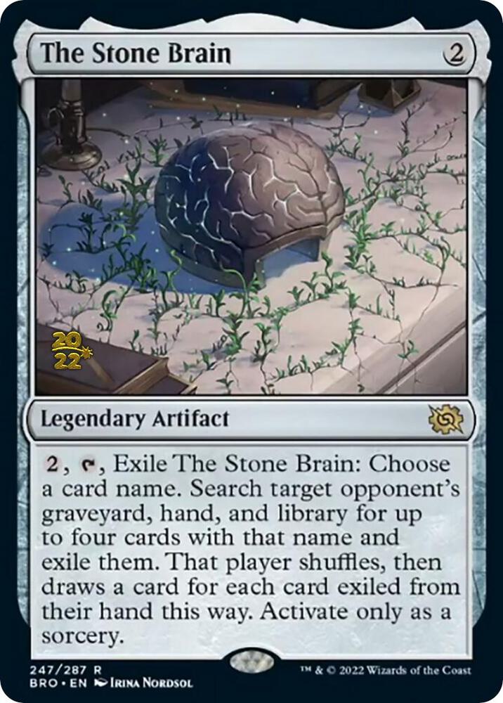 The Stone Brain (247) [Prerelease Cards]