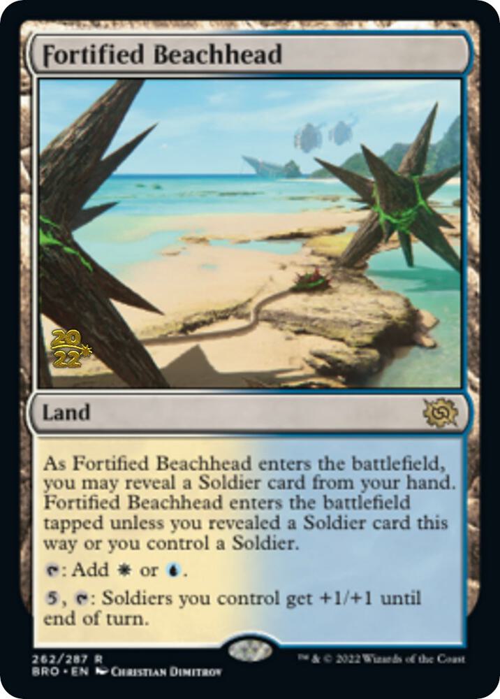 Fortified Beachhead (262) [Prerelease Cards]