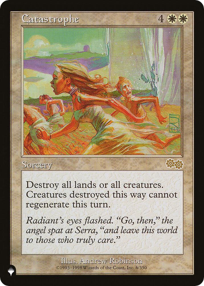 Catastrophe (6/350) [The List]