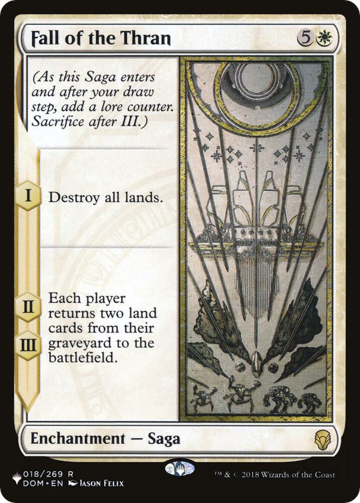 Fall of the Thran (018/269) [The List]