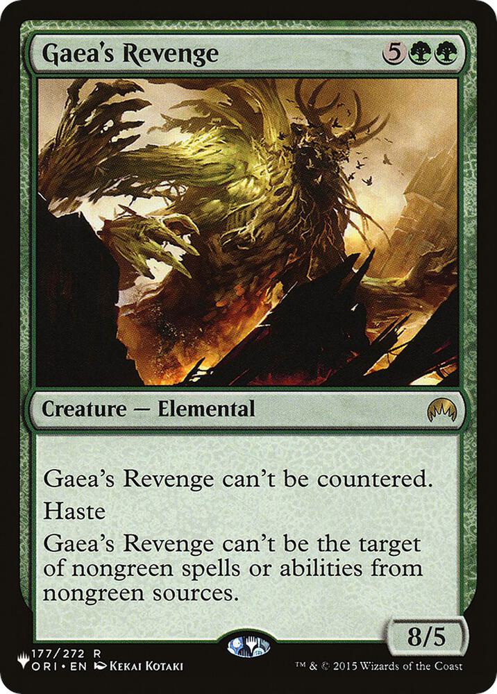 Gaea's Revenge (177/272) [The List]