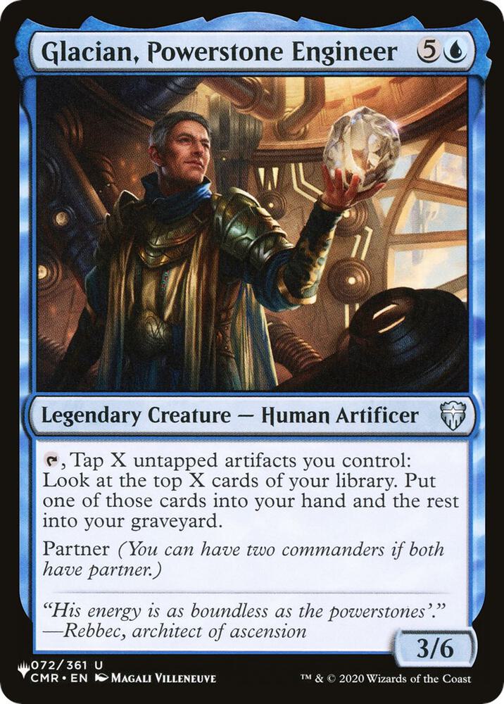 Glacian, Powerstone Engineer (072/361) [The List]