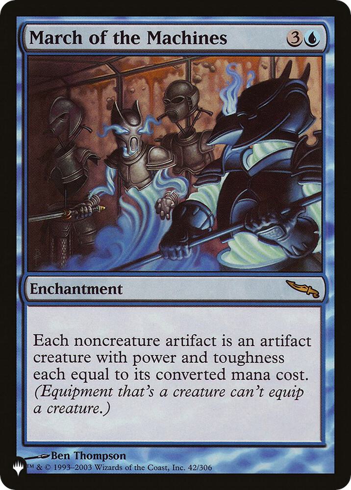 March of the Machines (42/306) [The List]