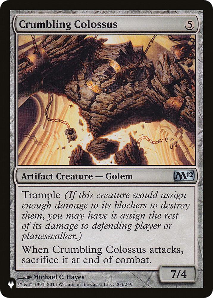 Crumbling Colossus (204/249) [The List]