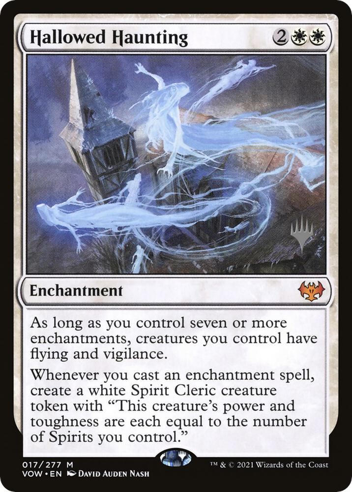 Hallowed Haunting (17) [The Brothers' War Promos]