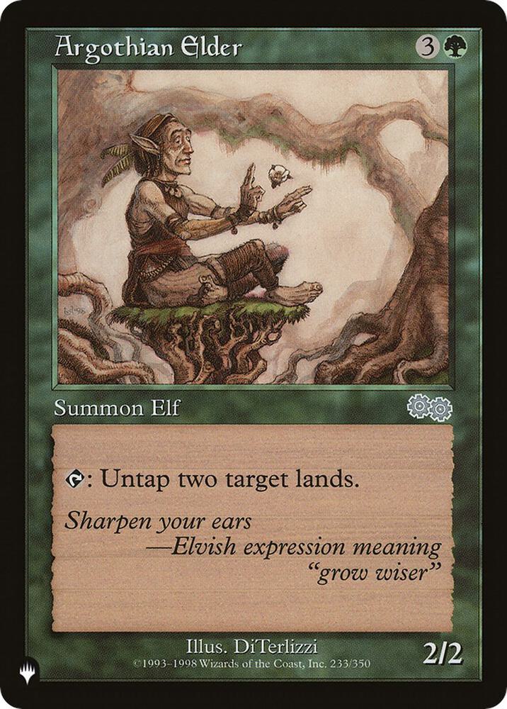 Argothian Elder (233/350) [The List]