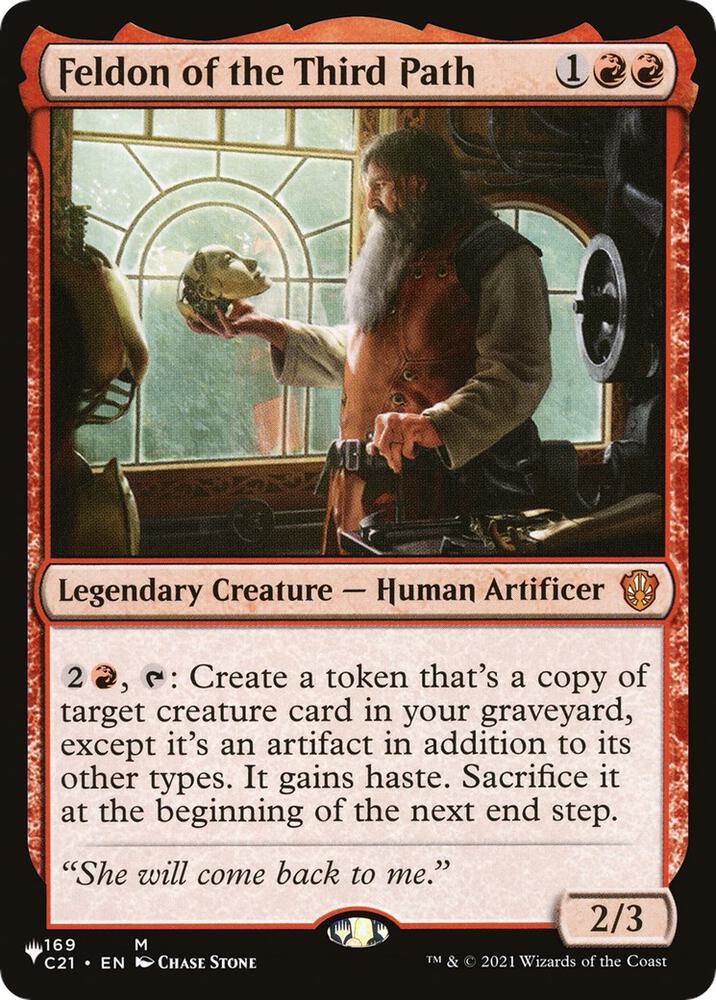 Feldon of the Third Path (169/081) [The List]